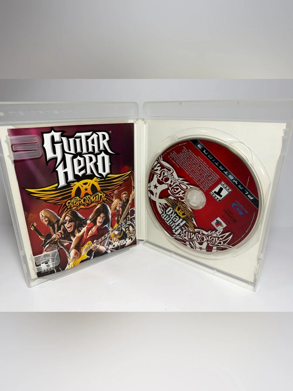 Guitar Hero Aerosmith Sony PlayStation 3 PS3 Complete Manual CIB